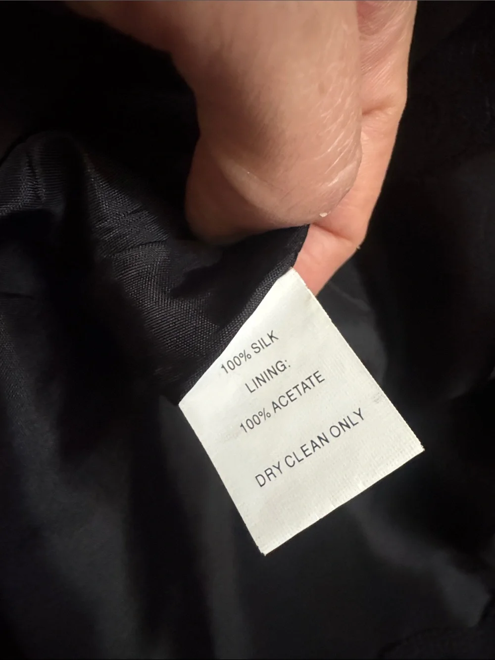 Trina Turk 100% Silk Mini Skirt S black